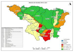 Publicados los indicadores de sequía y escasez de mayo de 2024
